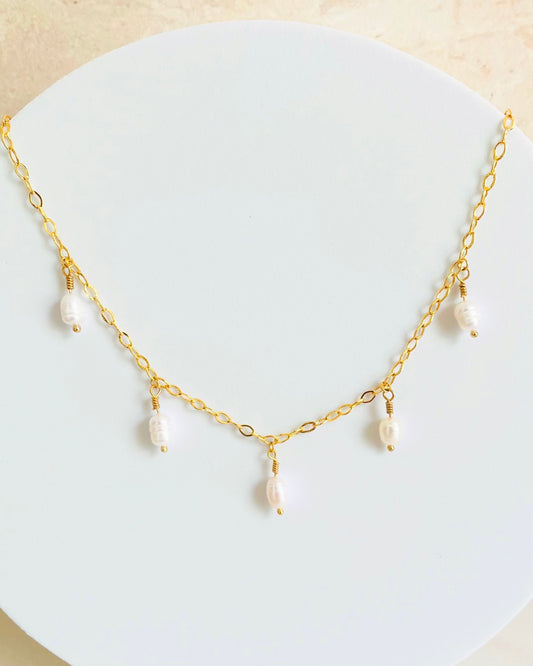 Collar Charlotte - Perlas