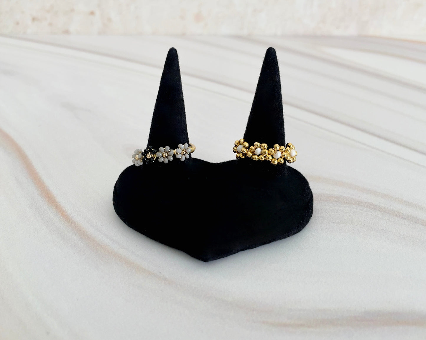 Anillo Dafne - Negro