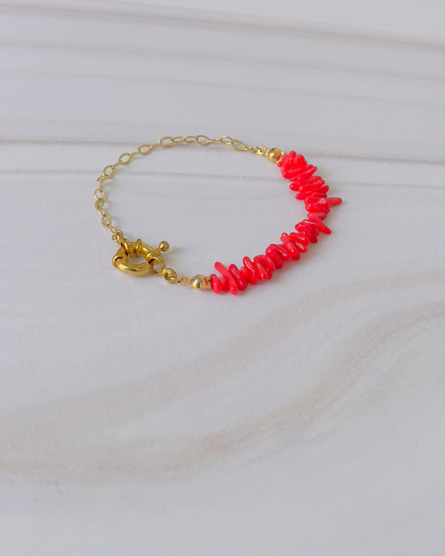 Pulsera Sienna - Coral